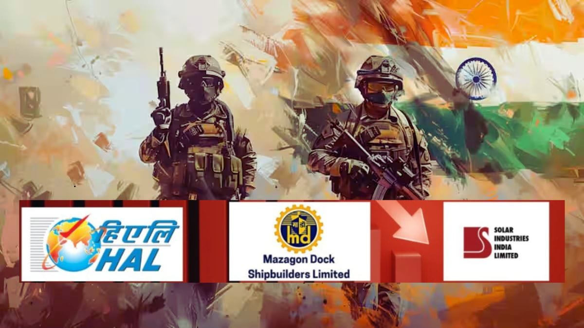 क्या टूटेंगे डिफेंस स्टॉक! HAL, Mazagon Dock और Solar Industries में डेथ क्रॉसओवर, शेयर हुए बीयरिश