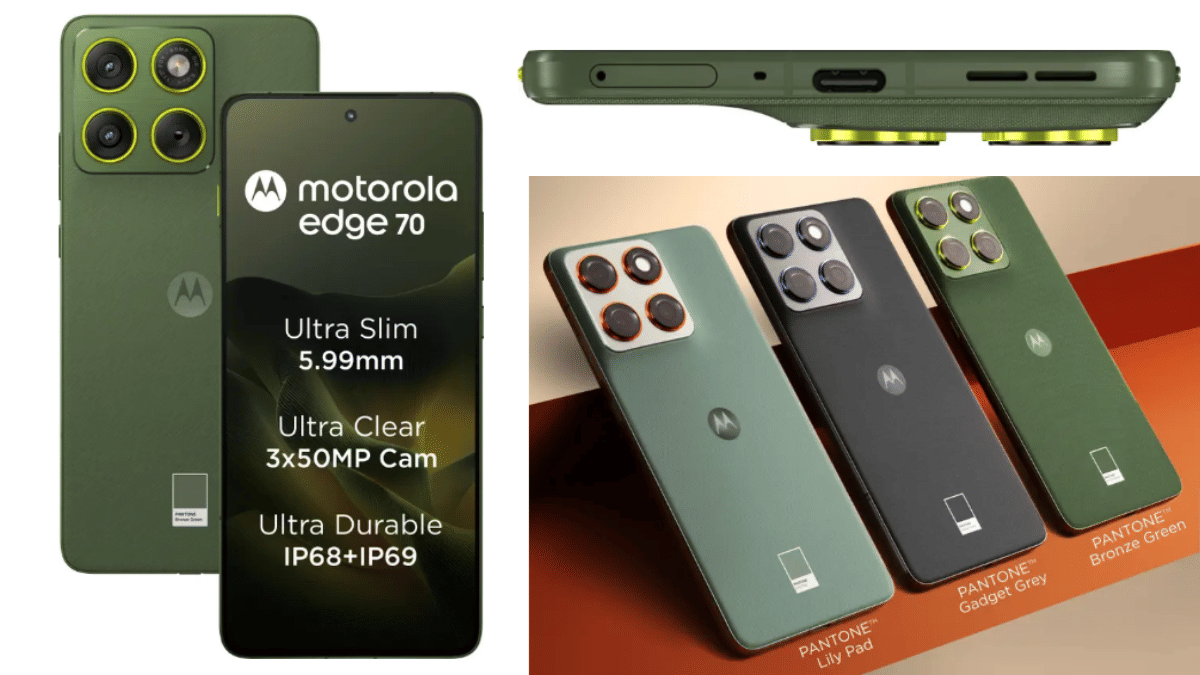 डिजाइन देखो तो दिल खुश, परफॉर्मेंस देखो तो दिमाग! Motorola Edge 70 लॉन्च; जानें फीचर्स और कीमत