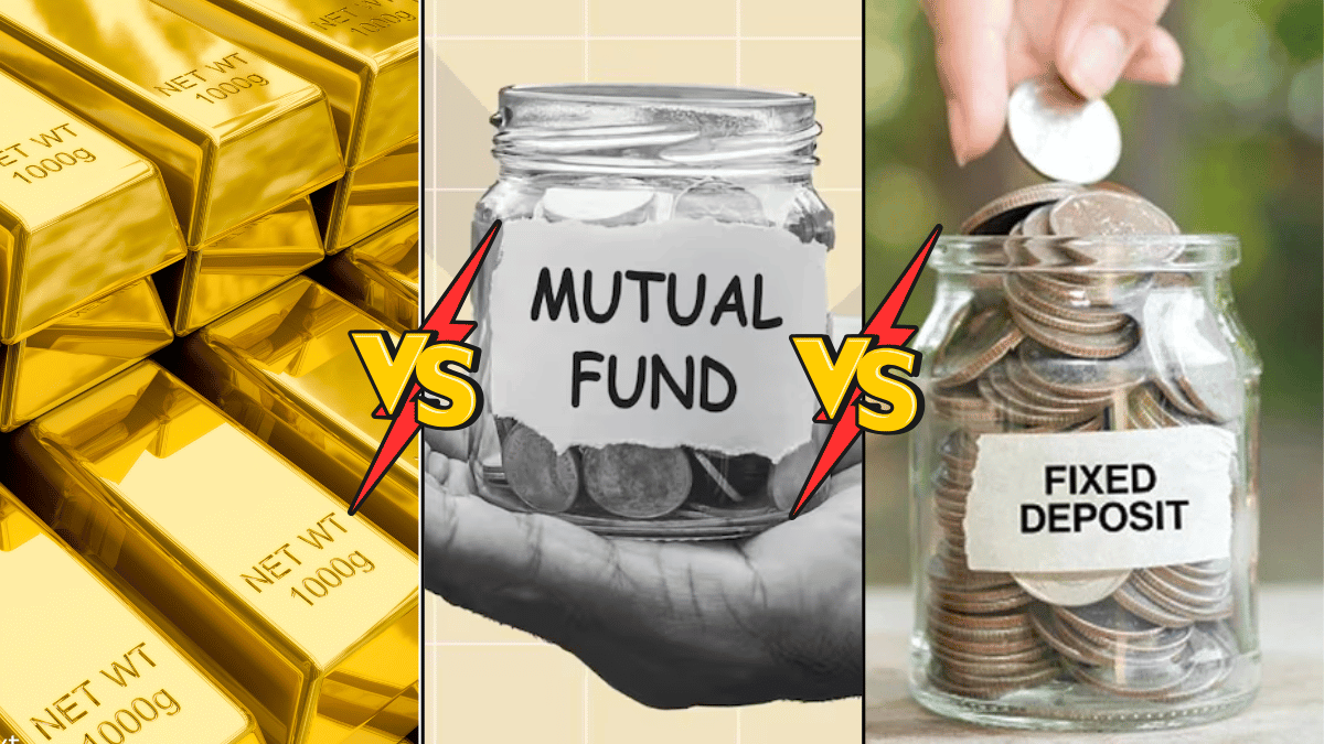 Mutual Fund, गोल्ड या FD… ₹9 लाख को ₹50 लाख बनाने की रेस में कौन निकला सबसे आगे, जानें असली विनर कौन Mutual Fund, गोल्ड या FD… ₹9 लाख को ₹50 लाख बनाने की रेस में कौन निकला सबसे आगे, जानें असली विनर कौन