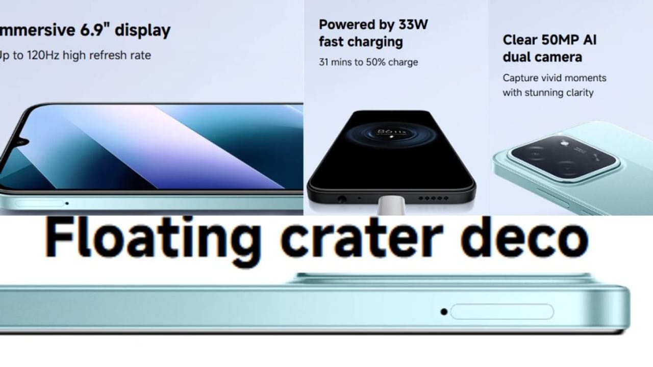 POCO C85 5G हुआ लॉन्‍च, बड़ी स्क्रीन, दमदार परफॉर्मेंस और 6000mAh की बैटरी से है लैस, जानें कीमत