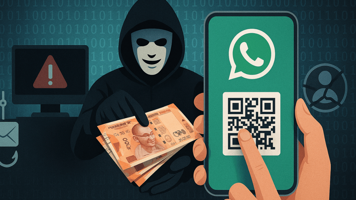 गलत QR कोड स्कैन दिखा सकता है जेल का रास्ता, भाड़े के WhatsApp के जरिए ठगी, चेतावनी जारी