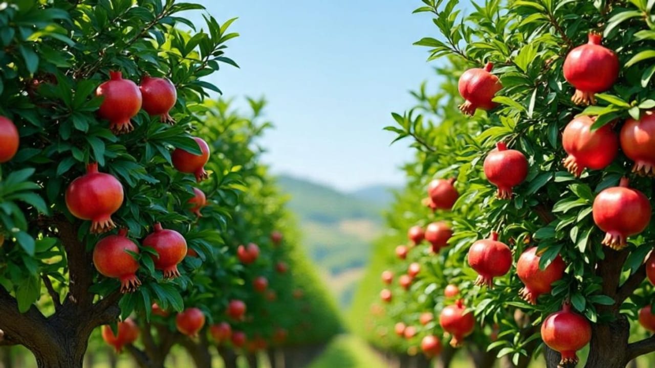 ऐसे करें अनार की खेती, 40–60% तक होगी पानी की बचत; जानें सही प्रक्रिया