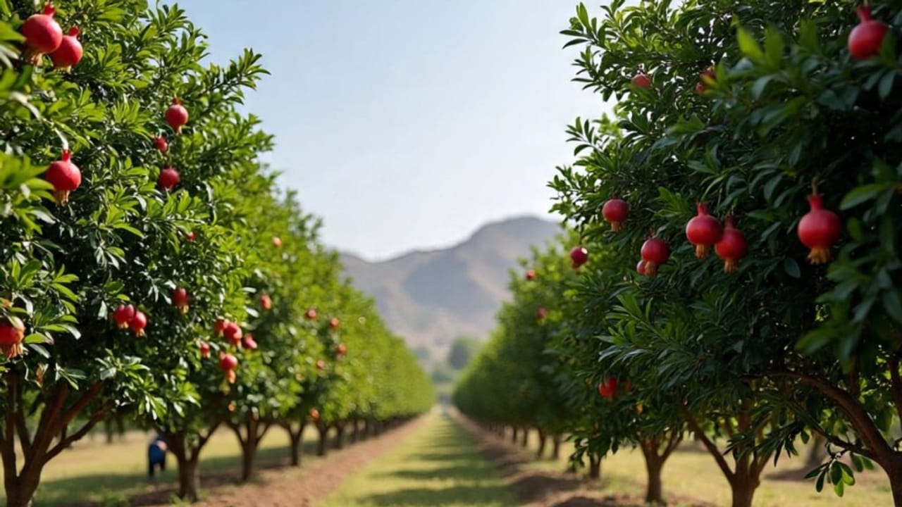 ऐसे करें अनार की खेती, 40–60% तक होगी पानी की बचत; जानें सही प्रक्रिया