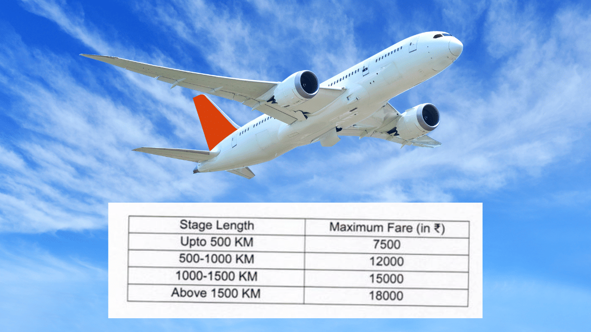 इंडिगो संकट के बीच सरकार ने तय किया एयर फेयर, 500 KM के लिए 7,500 से अधिक नहीं ले सकेंगी एयरलाइंस, जानें अधिकतम किराया