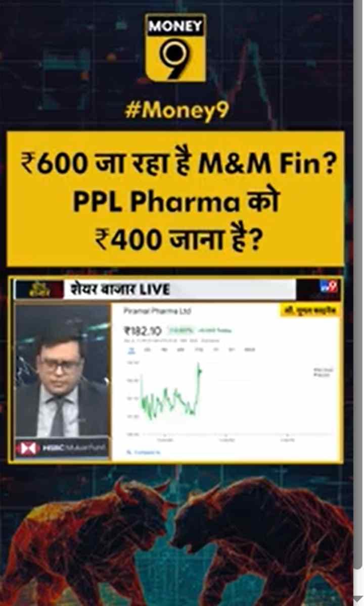 ₹600 जा रहा है M&M Fin?/PPL Pharma को ₹400 जाना है?