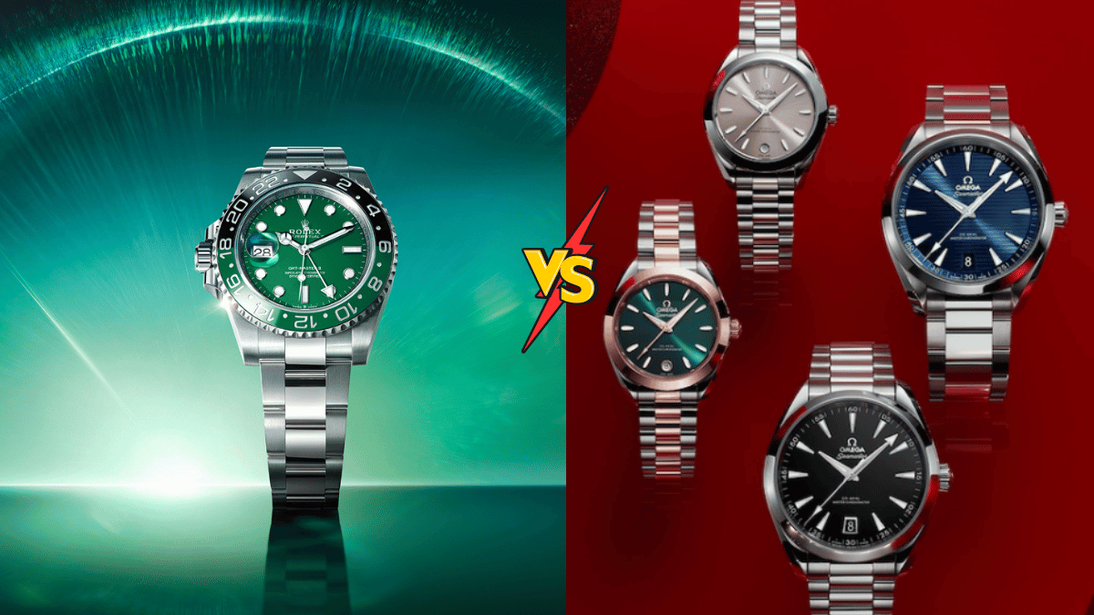 Rolex vs Omega: किसकी बिकती हैं ज्यादा घड़ियां, रीसेल वैल्यू का कौन किंग और किसका मेंटनेंस महंगा Rolex vs Omega: किसकी बिकती हैं ज्यादा घड़ियां, रीसेल वैल्यू का कौन किंग और किसका मेंटनेंस महंगा