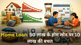 50 लाख के होम लोन पर 10 लाख रुपये की बचत! जानें 1 एक्स्ट्रा EMI से कैसे कम होता है ब्याज का , समझें पूरा कैलकुलेशन