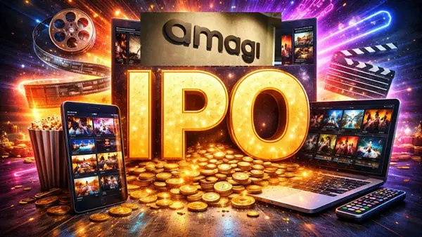 Amagi Media IPO: आज से खुल रहा ये मेनबोर्ड इश्यू, लिस्टिंग से पहले GMP लुढ़का, ₹43 से ₹20 पर पहुंचा, क्या कंपनी में है दम Amagi Media IPO: आज से खुल रहा ये मेनबोर्ड इश्यू, लिस्टिंग से पहले GMP लुढ़का, ₹43 से ₹20 पर पहुंचा, क्या कंपनी में है दम