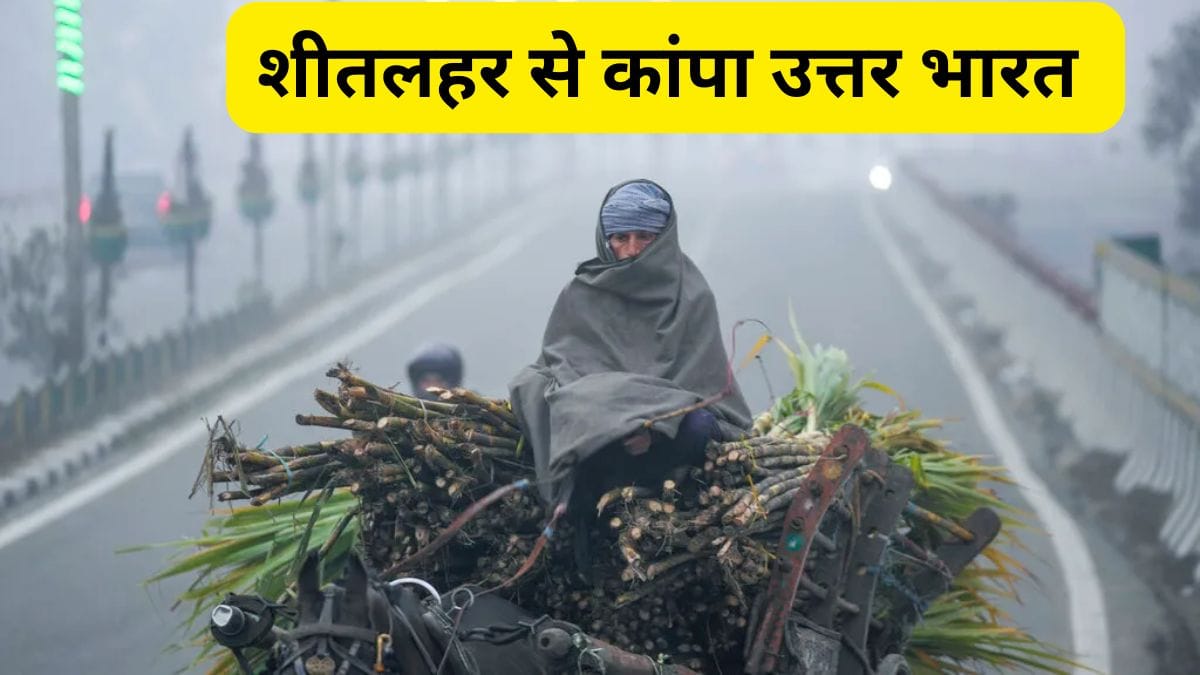 UP-बिहार में कंपकंपाने वाली ठंड, 6 डिग्री तक गिरेगा पारा, अगले 48 घंटे में 3 राज्यों में बारिश का अलर्ट
