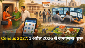 जनगणना 2027 का रोडमैप तैयार, 1 अप्रैल 2026 से शुरू होगा पहला चरण, ऑनलाइन भी दे सकेंगे अपनी डिटेल्स, मकानों की भी होगी गिनती