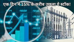 एक दिन में 15% उछला! टेक्नोलॉजी विस्तार और नए सेक्टर फोकस से चमका यह पावर शेयर, FII बढ़ा रहे हिस्सेदारी