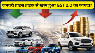 GST की राहत पर चली कैंची, जनवरी से कारें महंगी, चार महीने में ही घटा फायदा; जानें जेब पर कितना असर