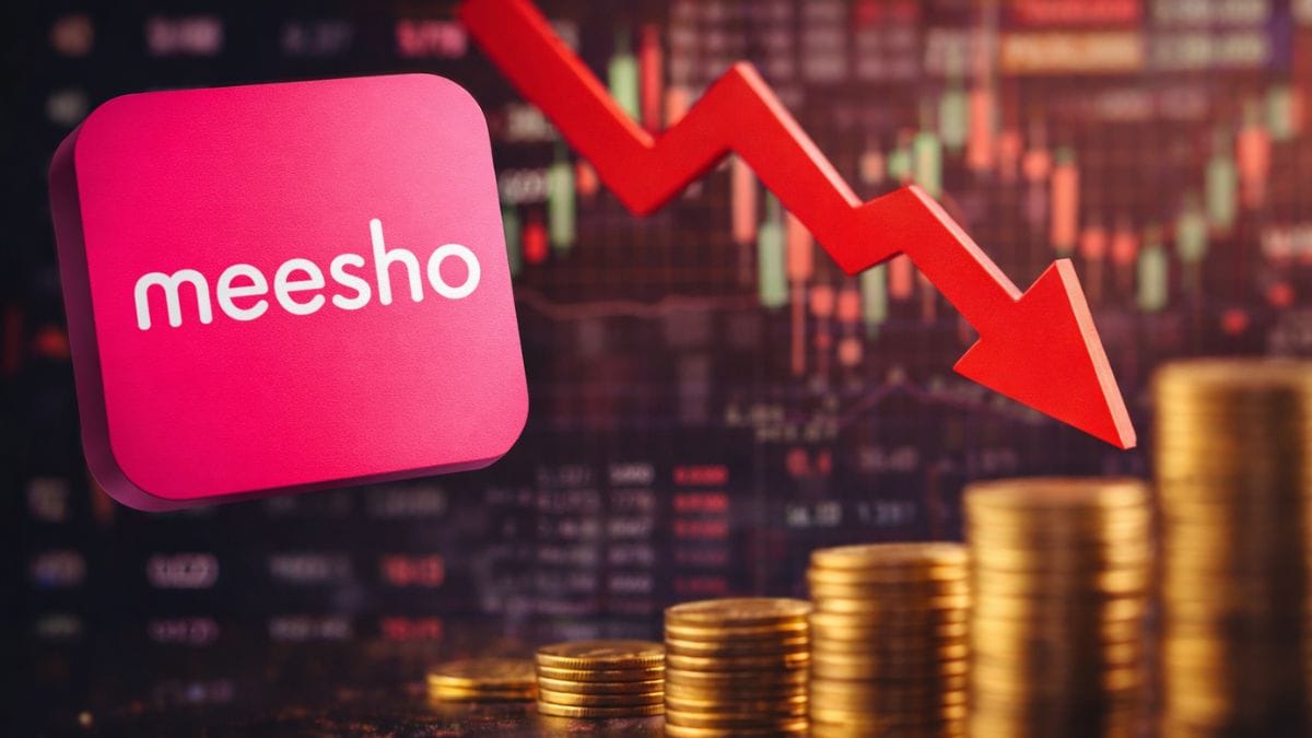 Meesho के शेयरों में 8वें दिन बड़ी गिरावट, 9 जून से खुलेंगे ₹54000 करोड़ के शेयर; निवेशकों में बढ़ी बेचैनी
