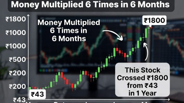 घाटे में कंपनी फिर भी क्यों हो रही बंपर खरीदारी, 6 महीने में 6 गुना हुआ पैसा, 43 से ₹1800 पहुंचा शेयर