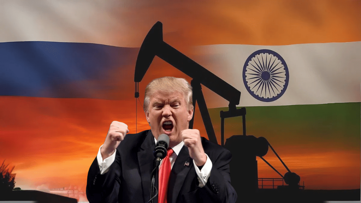 रूसी तेल खरीद में तीसरे नंबर पर फिसला भारत, एक महीने में 30% घटा इंपोर्ट; ट्रंप की सख्ती का असर!