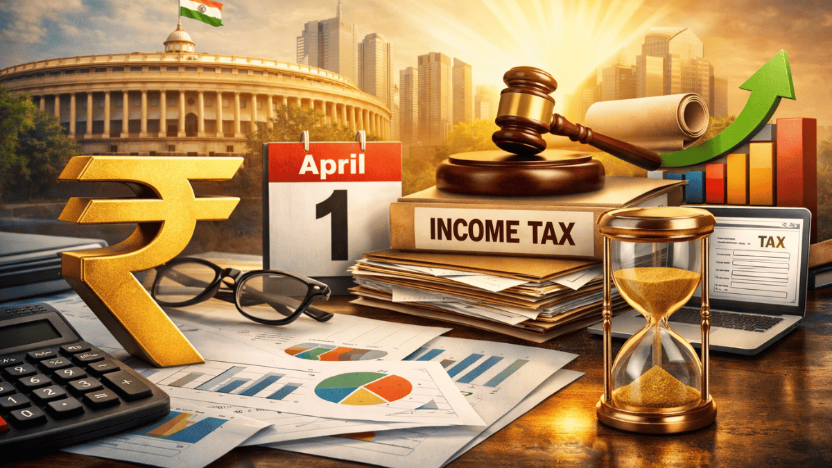 1 अप्रैल से लागू होगा Income Tax Act 2025: 64 साल पुराने कानून की लेगा जगह, जानें क्या क्या बदलेगा 1 अप्रैल से लागू होगा Income Tax Act 2025: 64 साल पुराने कानून की लेगा जगह, जानें क्या क्या बदलेगा