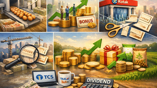 अगले हफ्ते होंगे ये 5 बड़े कॉर्पोरेट एक्शन, स्टॉक स्प्लिट से लेकर कंपनियां बांटेंगी डिविडेंड, चेक करें लिस्ट