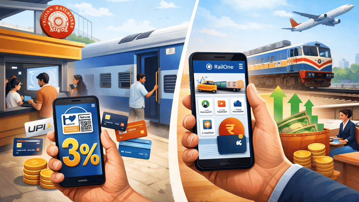 RailOne ऐप से जनरल टिकट बुक करने पर मिलेगी 3% छूट, R-वॉलेट से पेमेंट पर 6% का डिस्काउंट, ऐसे करें इस्तेमाल