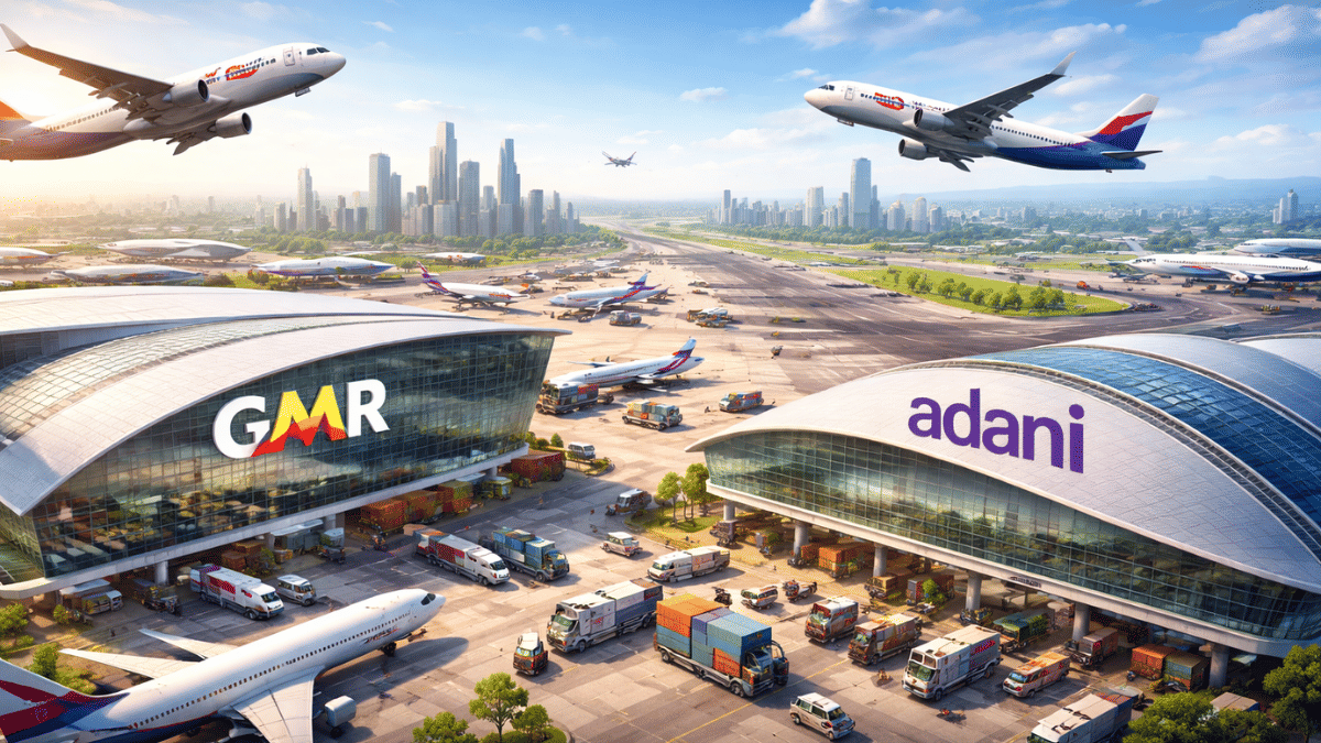 GMR vs Adani Airport: एयरपोर्ट सेक्टर का असली बादशाह कौन, जानें किसमें कितना है दम, आंकड़ों से समझें पूरा गणित
