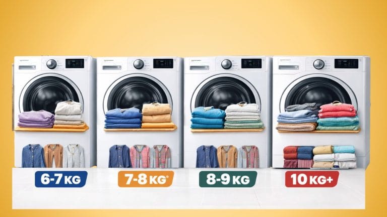 6, 7 या 10 kg की वॉशिंग मशीन में इससे ज्यादा कपड़े डालेंगे तो नहीं होंगे साफ, जानें क्या है सही कैपेसिटी