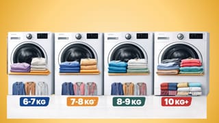 6, 7 या 10 kg की वॉशिंग मशीन में इससे ज्यादा कपड़े डालेंगे तो नहीं होंगे साफ, जानें क्या है सही कैपेसिटी