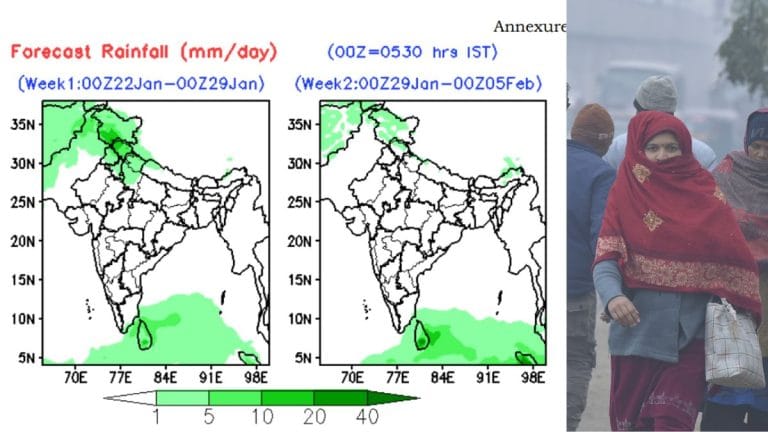UP–Bihar में बढ़ेगी ठिठुरन, पहाड़ों में बर्फबारी; जनवरी के आखिरी हफ्ते में जानें कैसे करवट बदलेगा मौसम