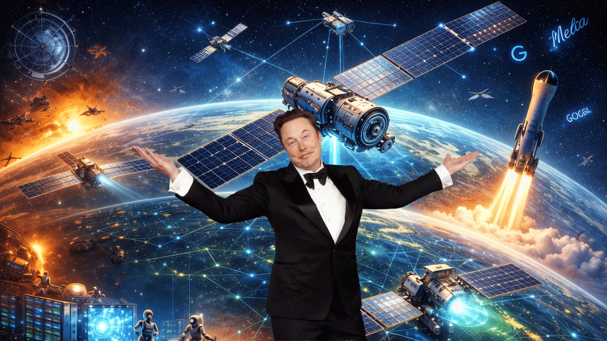 AI की जंग अब अंतरिक्ष में, Space में डेटा सेंटर क्यों बनाना चाहते हैं Elon Musk, इन दिग्गज से मिल रही टक्कर AI की जंग अब अंतरिक्ष में, Space में डेटा सेंटर क्यों बनाना चाहते हैं Elon Musk, इन दिग्गज से मिल रही टक्कर