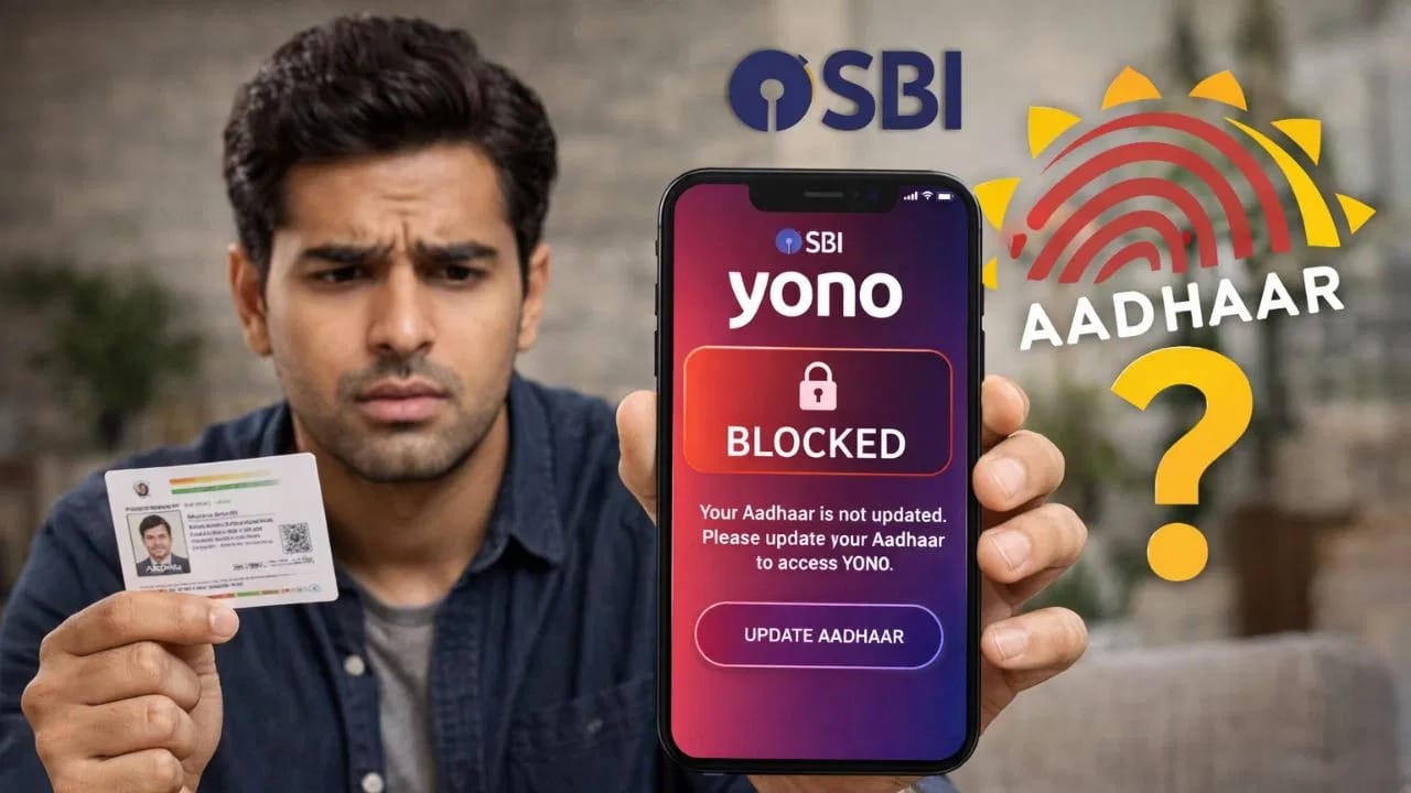 SBI YONO के नाम पर चूना लगा रहे ठग, आधार अपडेट के नाम पर चल रहा खेल, हो जाएं सावधान
