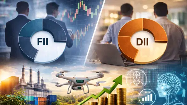 इन छोटी कंपनियों पर लट्टू हुए FIIs और DIIs, धड़ाधड़ बढ़ा रहे हिस्सेदारी, ये फैक्टर्स खींच रहें ध्यान इन छोटी कंपनियों पर लट्टू हुए FIIs और DIIs, धड़ाधड़ बढ़ा रहे हिस्सेदारी, ये फैक्टर्स खींच रहें ध्यान