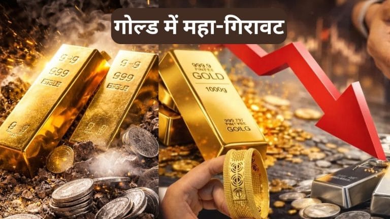 Gold में 46 साल की सबसे बड़ी गिरावट, ग्लोबल मार्केट में 12% तक टूटे भाव, आखिरी बार साल 1980 में मची थी हलचल
