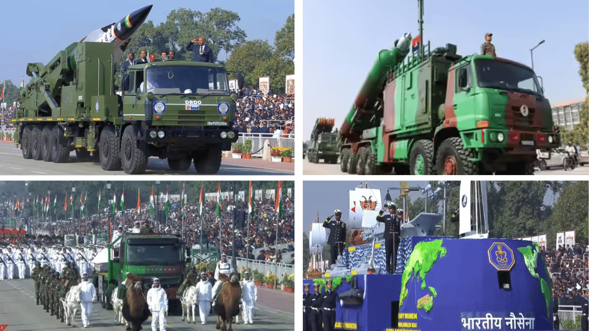 Republic Day 2026: परेड में छाया मेक इन इंडिया टैंक, मिसाइल और ड्रोन ने बढ़ाया देश का मान; तस्वीरों में देखें