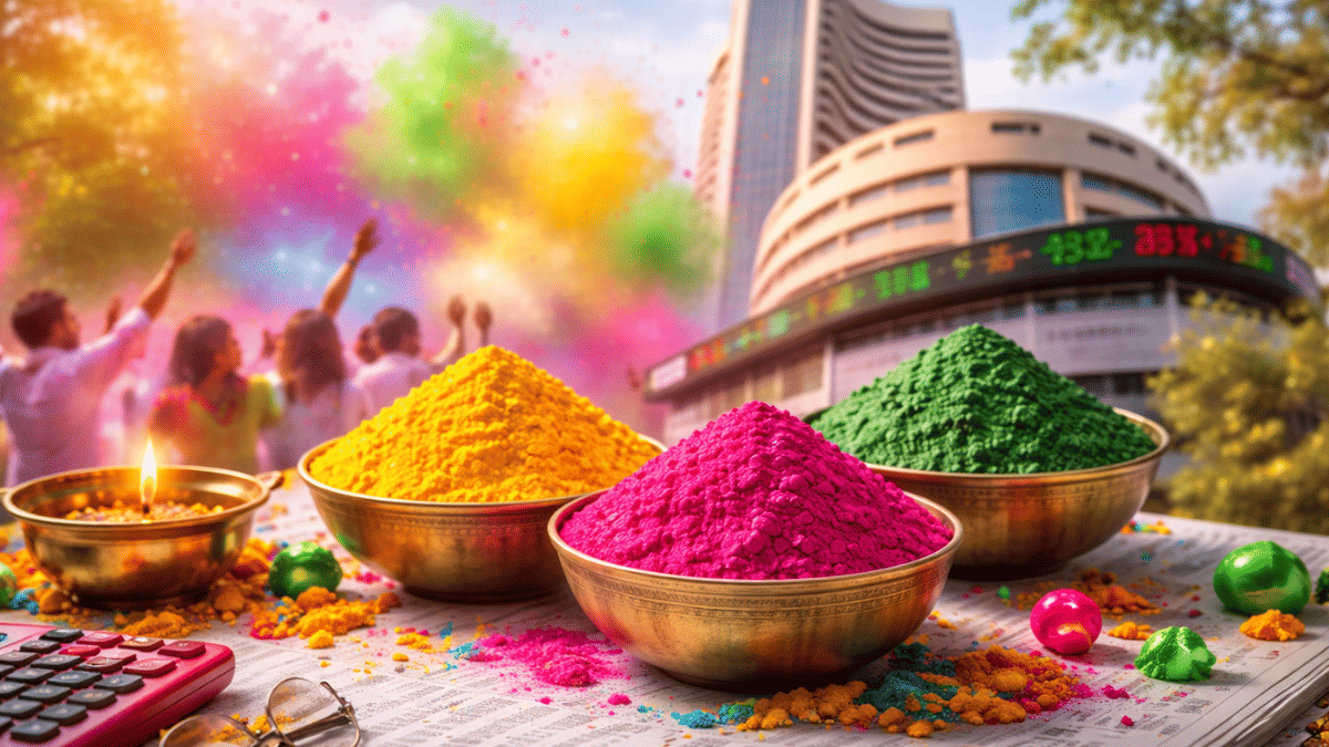 क्या होली के दिन खुला रहेगा शेयर बाजार? कब-कब बंद रहेंगे NSE और BSE, जानें पूरी डिटेल्स क्या होली के दिन खुला रहेगा शेयर बाजार? कब-कब बंद रहेंगे NSE और BSE, जानें पूरी डिटेल्स