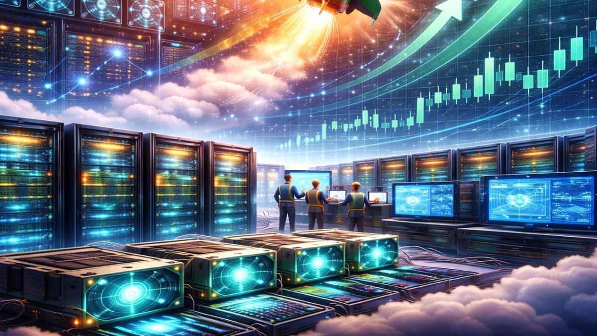 NVIDIA के ऐलान से रॉकेट बना ये भारतीय AI क्लाउड स्टॉक, 20% उछाल के साथ लगा अपर सर्किट, 1 महीने में 29% चढ़ा NVIDIA के ऐलान से रॉकेट बना ये भारतीय AI क्लाउड स्टॉक, 20% उछाल के साथ लगा अपर सर्किट, 1 महीने में 29% चढ़ा