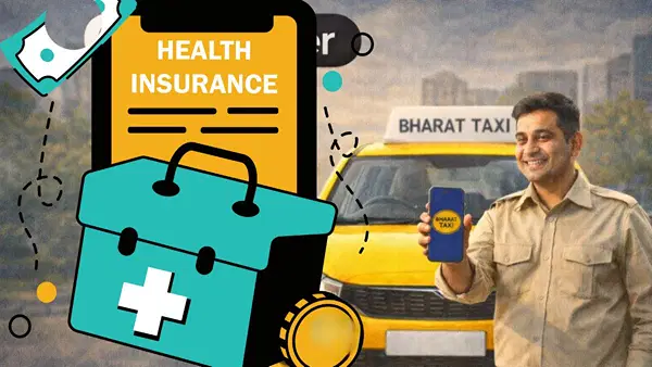 Bharat Taxi के ड्राइवर को 10 लाख की सेफ्टी! कमीशन की चिक-चिक नहीं, जानें क्या-क्या मिलेंगे फायदे Bharat Taxi के ड्राइवर को 10 लाख की सेफ्टी! कमीशन की चिक-चिक नहीं, जानें क्या-क्या मिलेंगे फायदे