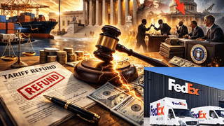 ट्रंप टैरिफ पर घमासान! FedEx ने अमेरिकी सरकार पर ठोका मुकदमा, मांगा पूरा रिफंड, सुप्रीम कोर्ट के फैसले के बाद उठाया कदम