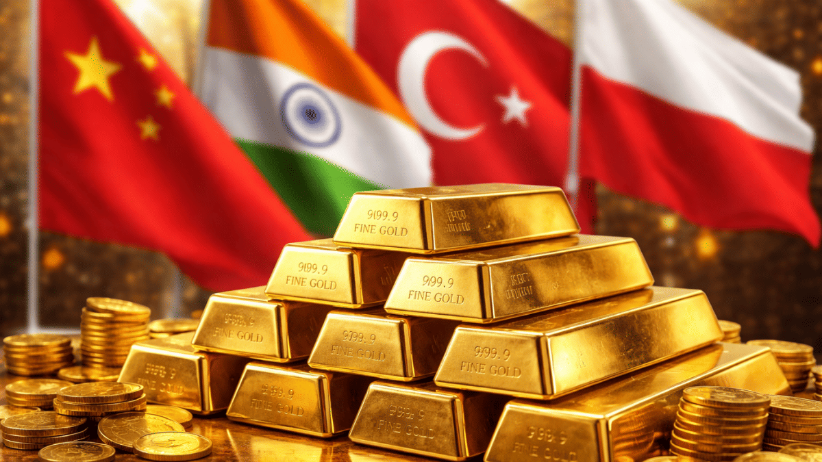 5 साल में 15 देशों ने बढ़ाए 2000 टन गोल्ड रिजर्व, चीन सबसे आगे; भारत किस पायदान पर और किसने की बिकवाली?