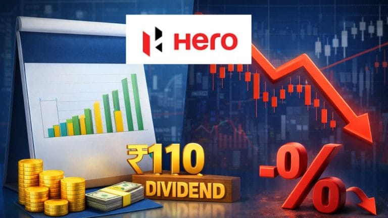 मुनाफा ₹1,348 करोड़ बढ़ा, तो ये टू व्‍हीलर कंपनी बांट रही ₹110 का डिविडेंड, नतीजों से मिला बूस्‍ट, पर शेयर लुढ़के