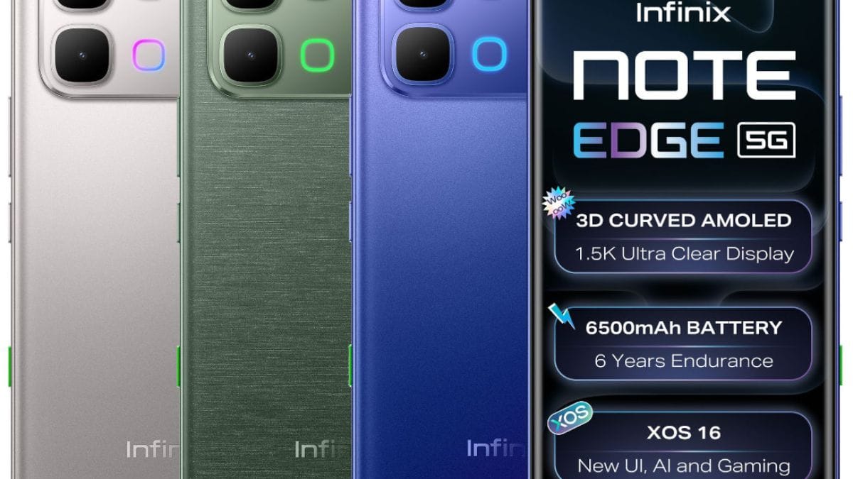 लॉन्च हुआ Infinix Note Edge 5G, 6500mAh बैटरी के साथ इन शानदार फीचर्स से है लैस