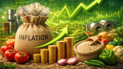 जनवरी में 9 महीने के उच्च स्तर पर थोक महंगाई, खाने-पीने की चीजें और मैन्युफैक्चरिंग लागत ने जेब पर डाला असर जनवरी में 9 महीने के उच्च स्तर पर थोक महंगाई, खाने-पीने की चीजें और मैन्युफैक्चरिंग लागत ने जेब पर डाला असर