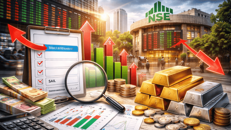 NSE का बड़ा फैसला! 18 F&O शेयरों पर बढ़ा मार्जिन, गोल्ड-सिल्वर फ्यूचर्स में ट्रेडिंग हुई आसान; देखें लिस्ट