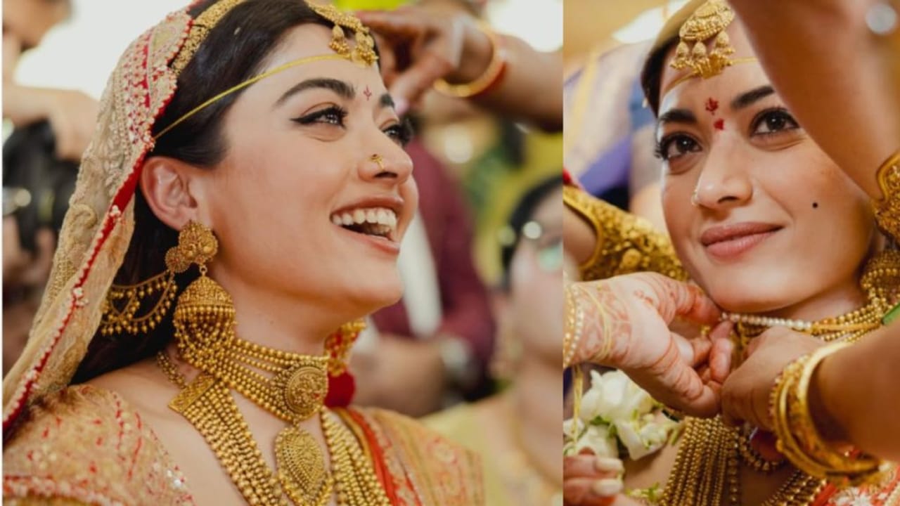 एक-दूजे के हुए रश्मिका मंदाना और विजय देवरकोंडा, तेलुगु रीति-रिवाजों से हुई शादी; देखें तस्वीरें