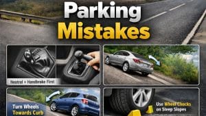 ढलान और चढ़ाई पर कार पार्क करते समय जरा सी चूक, हजारों का हो सकता है नुकसान; जानिए सही तरीका