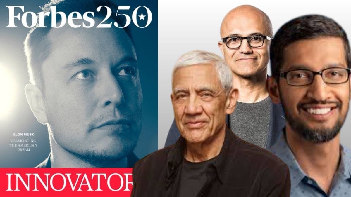 Forbes 250 में भारतीय मूल का दबदबा, विनोद खोसला–सुंदर पिचाई समेत कई नाम चमके, एलन मस्क फिर नंबर वन
