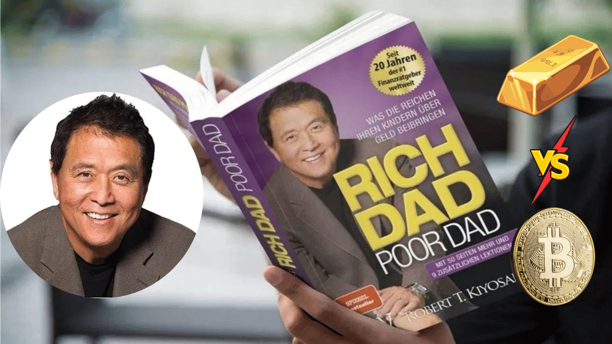 Gold vs Bitcoin: रॉबर्ट कियोसाकी ने बताया- सोने से बेहतर निवेश क्यों है बिटकॉइन, जानें क्या दिया तर्क