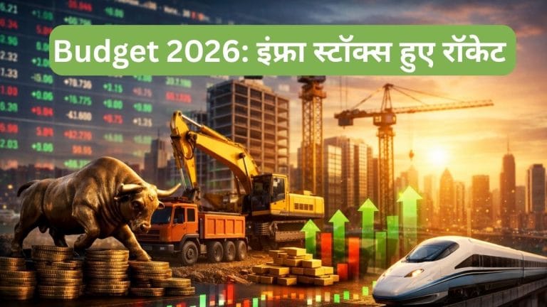 Budget 2026 में मिला 12.2 लाख करोड़ का बूस्टर डोज, रॉकेट हुए इंफ्रा स्‍टॉक्‍स, एक दिन में 9% तक उछले