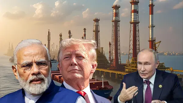 भारत पर 100 फीसदी टैरिफ की धमकी, लेकिन खुद रूस से कैसे डीजल खरीदेगा अमेरिका; क्या है ये पूरा गेम? भारत पर 100 फीसदी टैरिफ की धमकी, लेकिन खुद रूस से कैसे डीजल खरीदेगा अमेरिका; क्या है ये पूरा गेम?