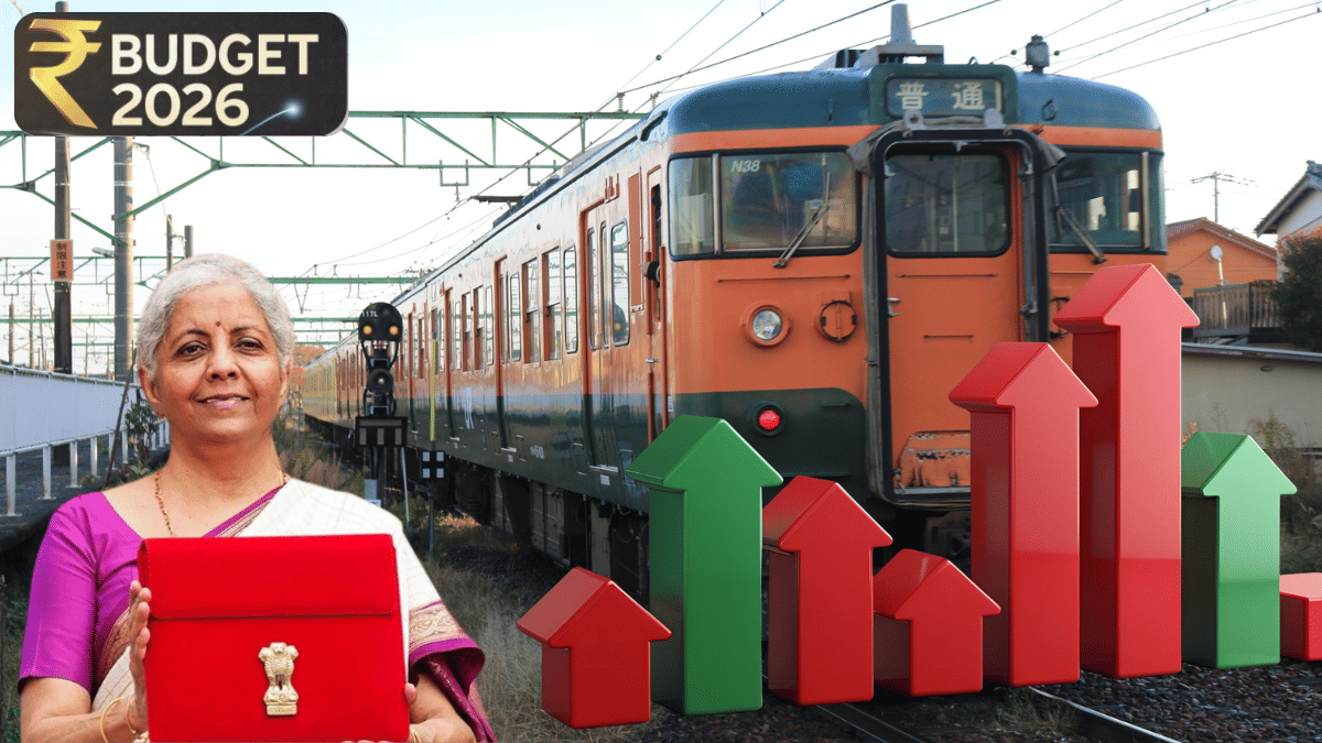 बजट में रेलवे को 2.93 लाख करोड़ का आवंटन, फिर भी धड़ाम ये रेलवे शेयर, 6% तक टूटे, जानें क्यों छाई निराशा