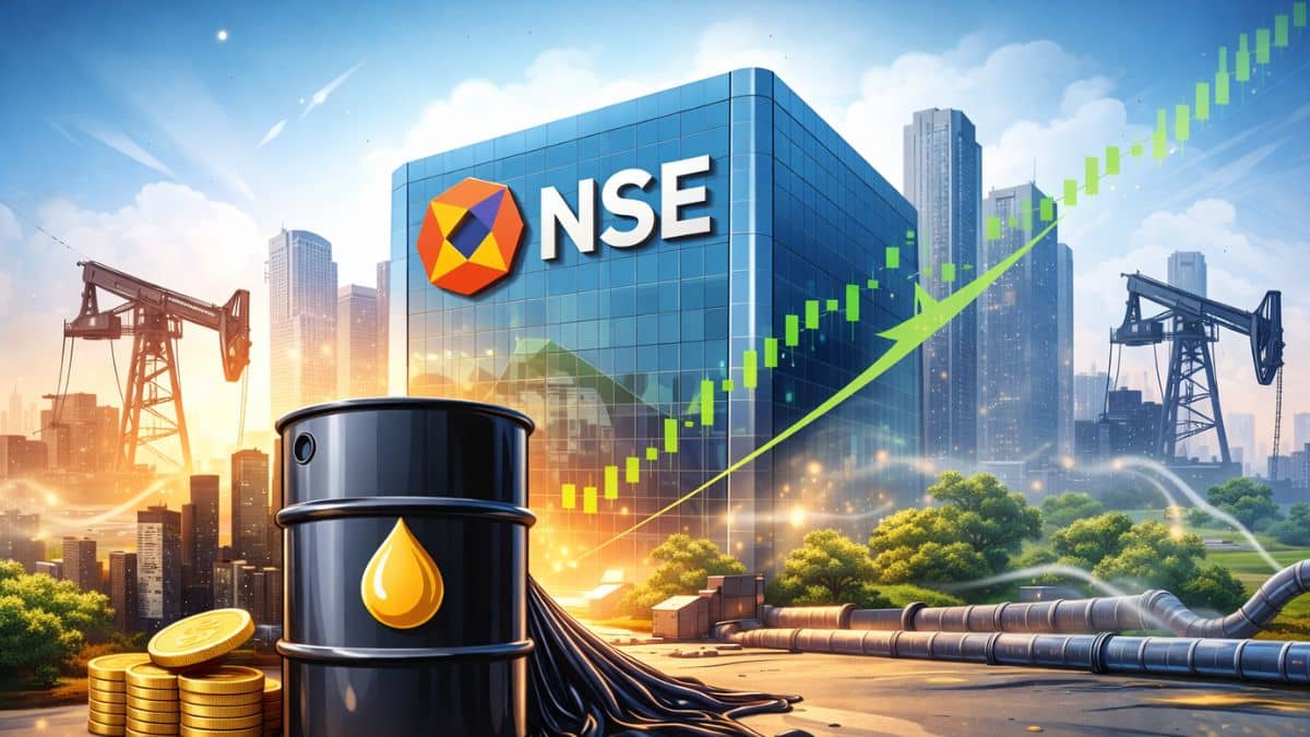 कमोडिटी ट्रेडिंग में बड़ा कदम, NSE जल्द लॉन्च करेगा ब्रेंट क्रूड फ्यूचर्स, तारीख तय, नैचुरल गैस अगला फोकस कमोडिटी ट्रेडिंग में बड़ा कदम, NSE जल्द लॉन्च करेगा ब्रेंट क्रूड फ्यूचर्स, तारीख तय, नैचुरल गैस अगला फोकस