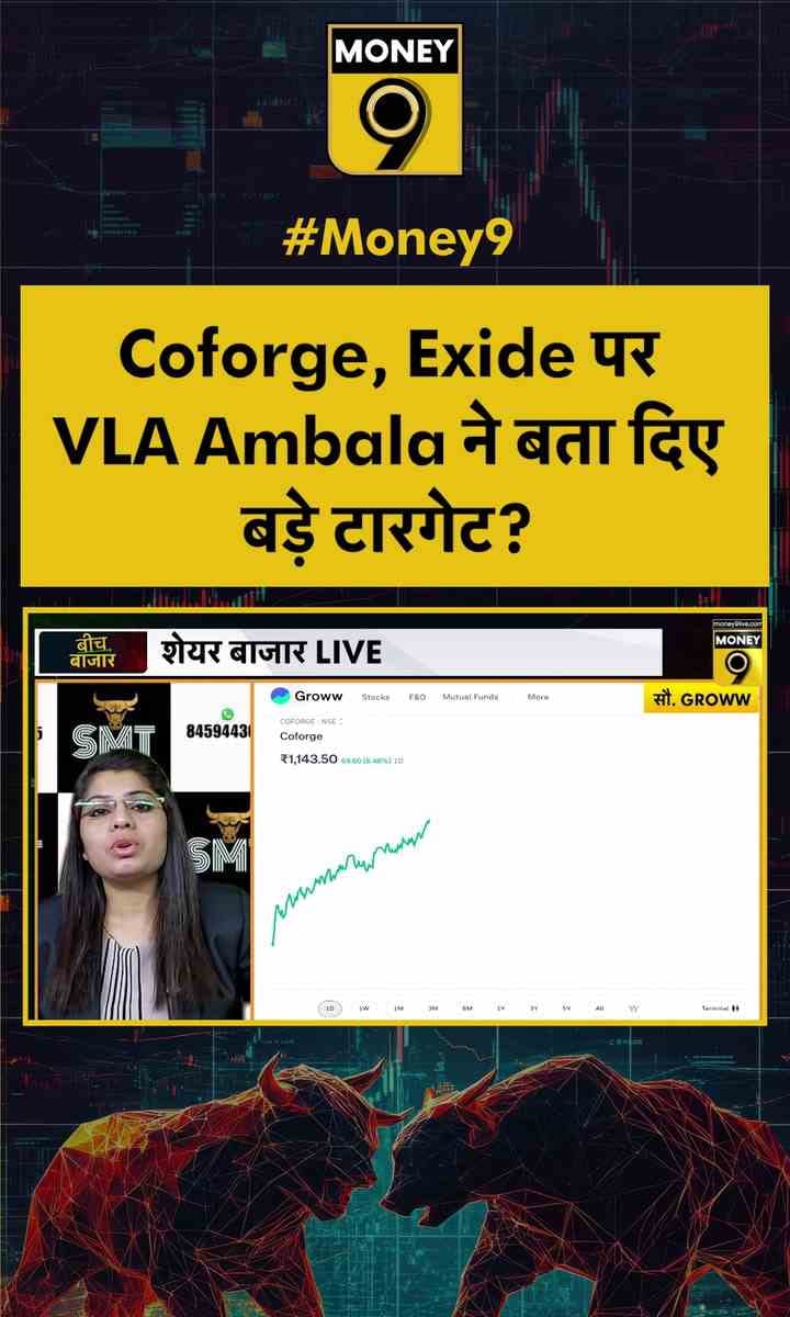 Coforge, Exide पर VLA Ambala ने बता दिए बड़े टारगेट?