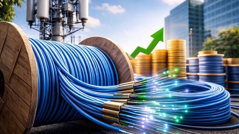 10000 करोड़ से ज्यादा का ऑर्डर मिलते ही दौड़ा ₹100 से सस्‍ता ये शेयर, 4% चढ़ा, ऑप्टिकल फाइबर केबल की करेगी सप्‍लाई